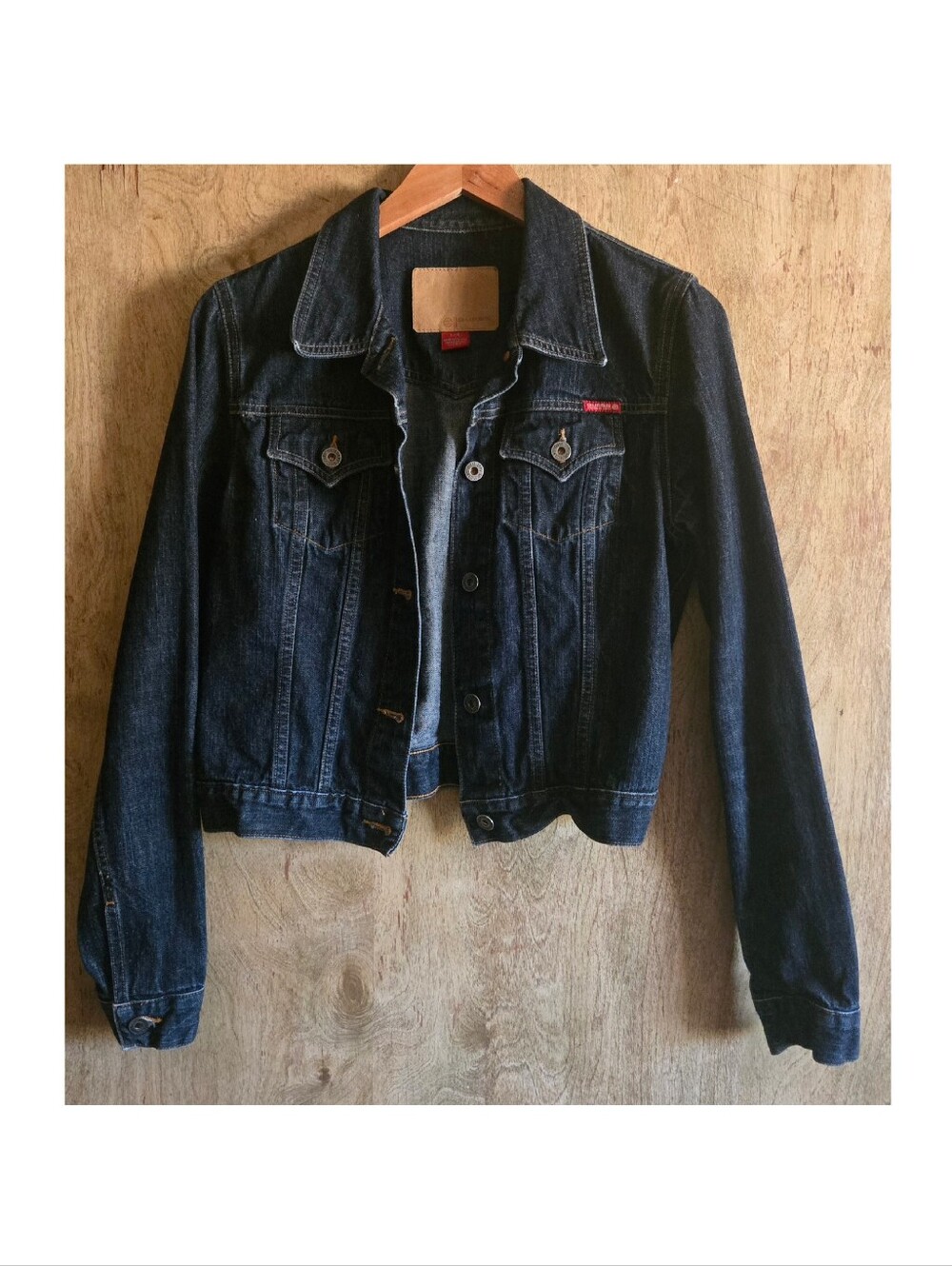 Vintage Y2K Guess Denim Cropped Jeans Jacket